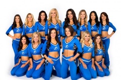 TAMPA, FL - AUGUST 27: Tampa Bay Lightning Dancers shoot at Amalie Arena on Sunday, August 27, 2017. (TBL Photo/Scott Audette)